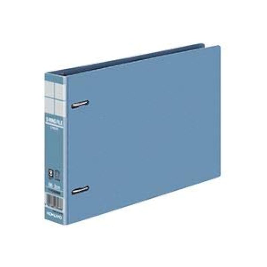 まとめ）コクヨ DリングファイルE型再生PP表紙 B6ヨコ 2穴 200枚